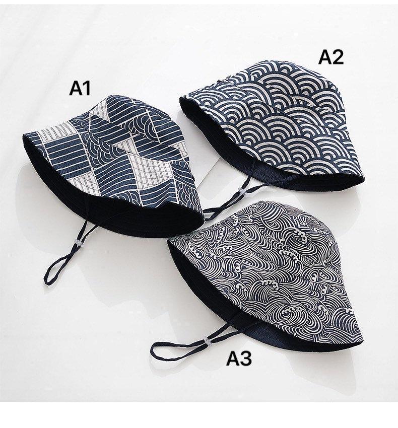 Reversible Bucket Hat with Japanese Print – Mspineapplecrafts