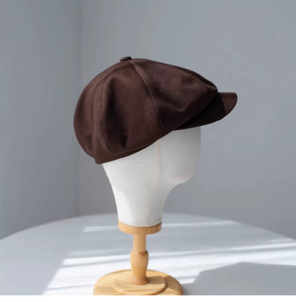 Oversize Applejack Newsboy Cap