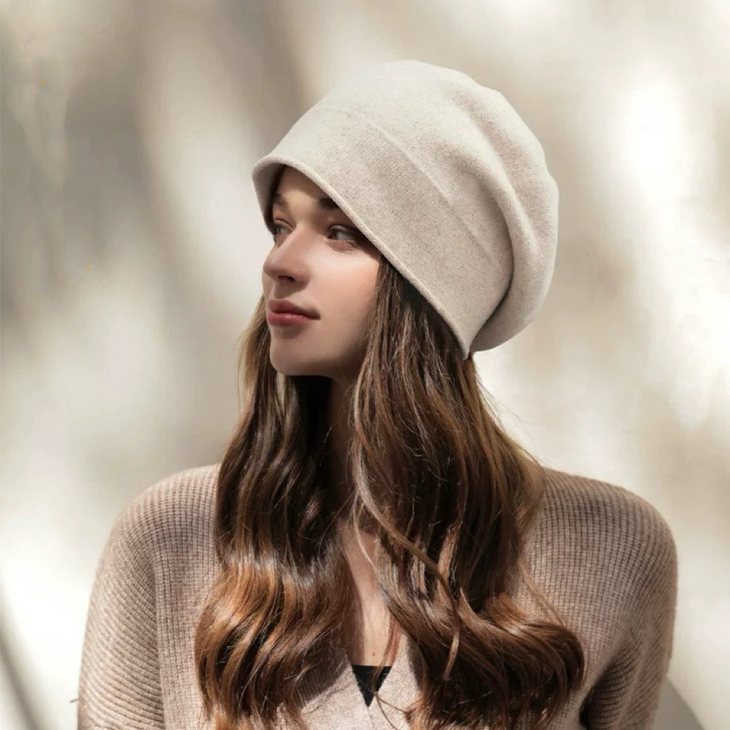 4 Way Women Cashmere Wool Beret Beanie Hat Mspineapplecrafts