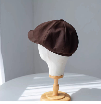 Oversize Applejack Newsboy Cap