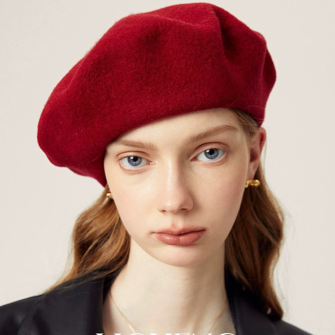 Oversize Wool Beret for Women(Fits for large head)