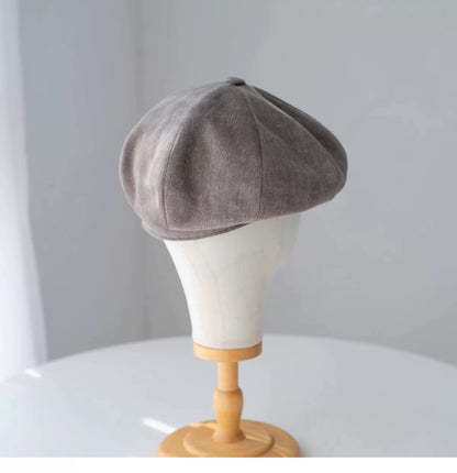 Oversize Applejack Newsboy Cap