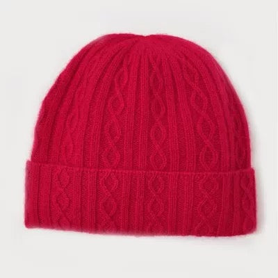 100% Cashmere Unisex Knitted  Beanie Hat