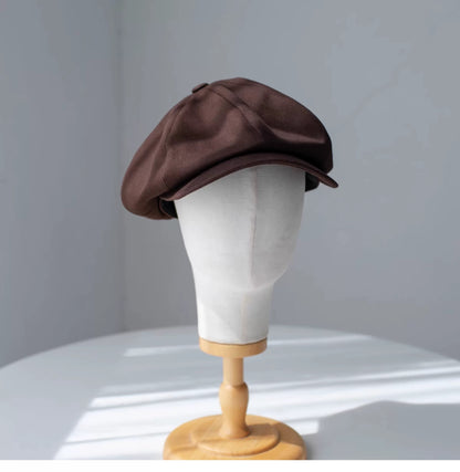 Oversize Applejack Newsboy Cap