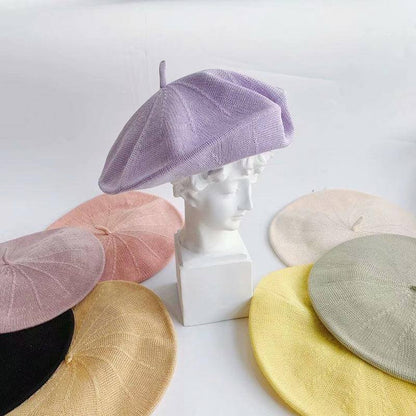 Oversize Breathable Beret for Women(Fits for large head) - Mspineapplecrafts