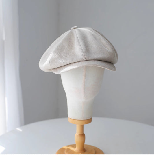 Customized Cotton Newsboy Cap