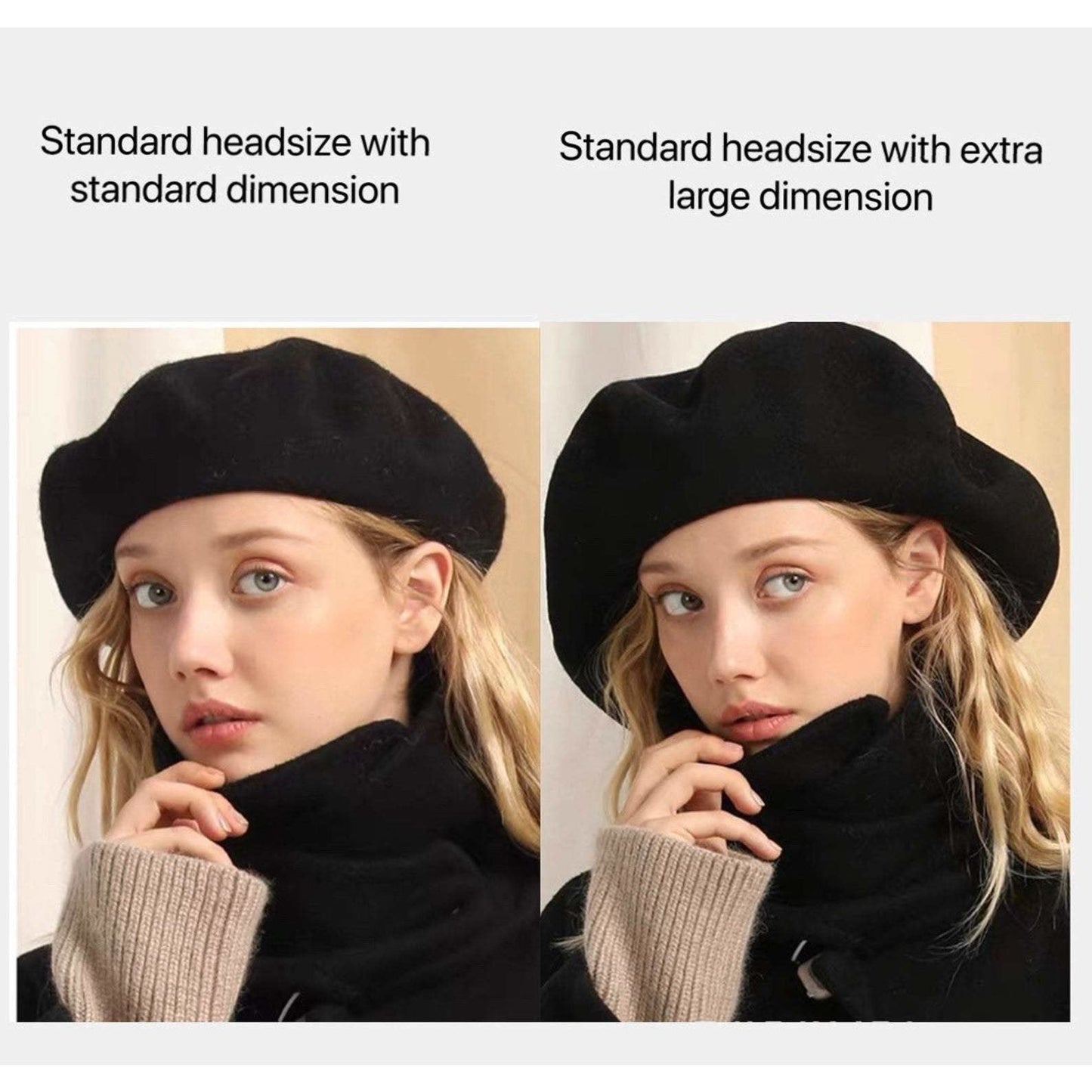 Extra Oversize Slouchy Beret for Women