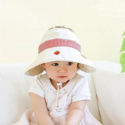 Summer Beach Adjustable Hat for Kid Toddler Baby.